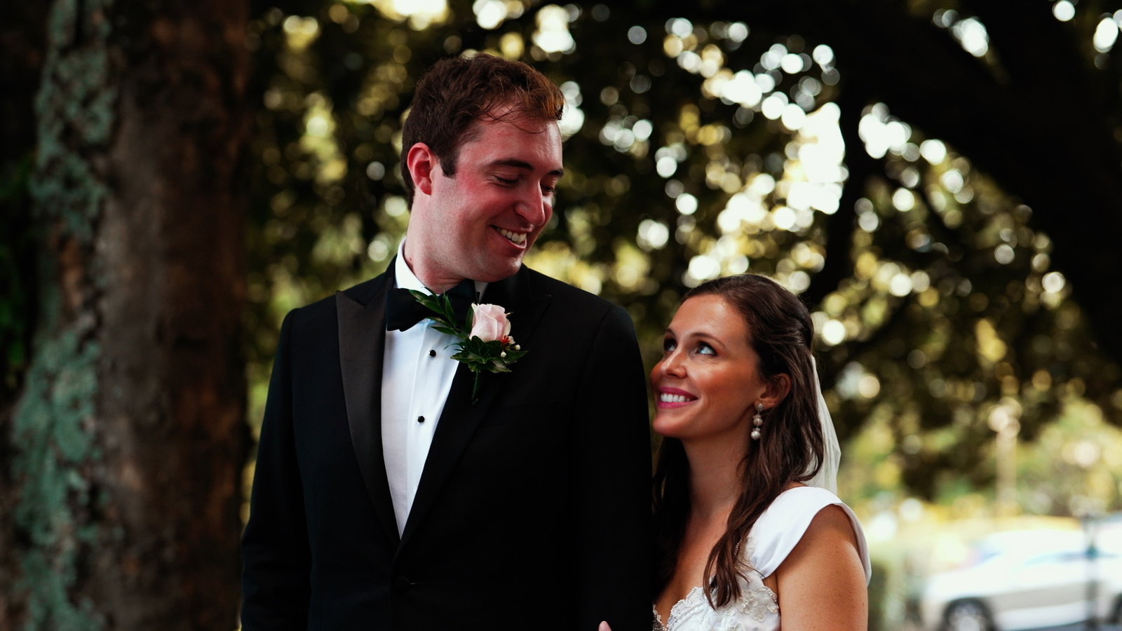Isabella & Jake wedding film still — Poinsett Club, SC